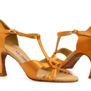 Londres My Dance Cobre Sandália para Dança